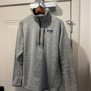 Grey Patagonia zip up
